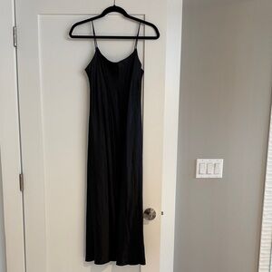 Vince Elegant Black Slip Dress
